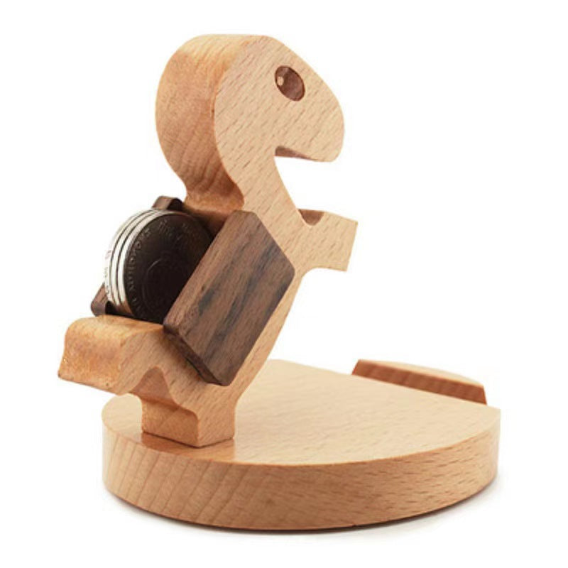 Support de téléphone portable en bois 