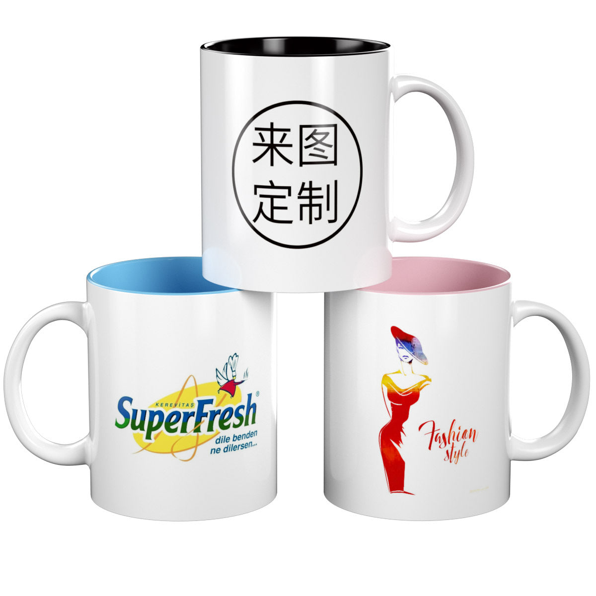 11 Oz Ceramic Mugs