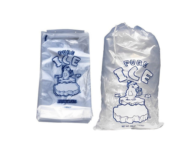 20 Lb Drawstring Ice Bag - Yorkn Inc✅