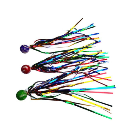 20 - piece 25cm Ribbon Bouncy Balls - Yorkn Inc✅