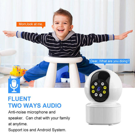 200 Megapixels Wifi Smart Home Camera - Yorkn Inc✅