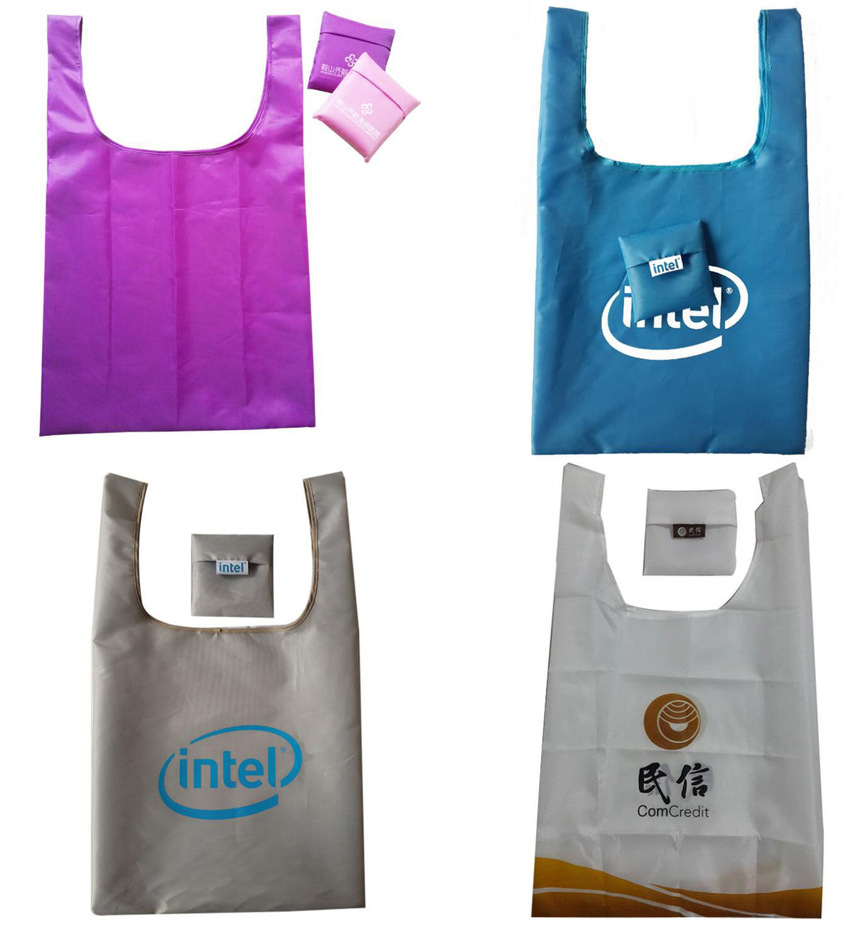Sacs d'épicerie pliables 