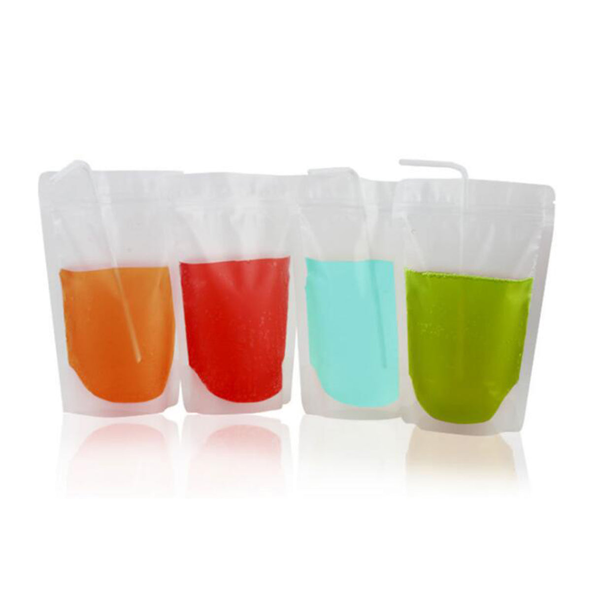 Sachets de boissons en plastique vides 