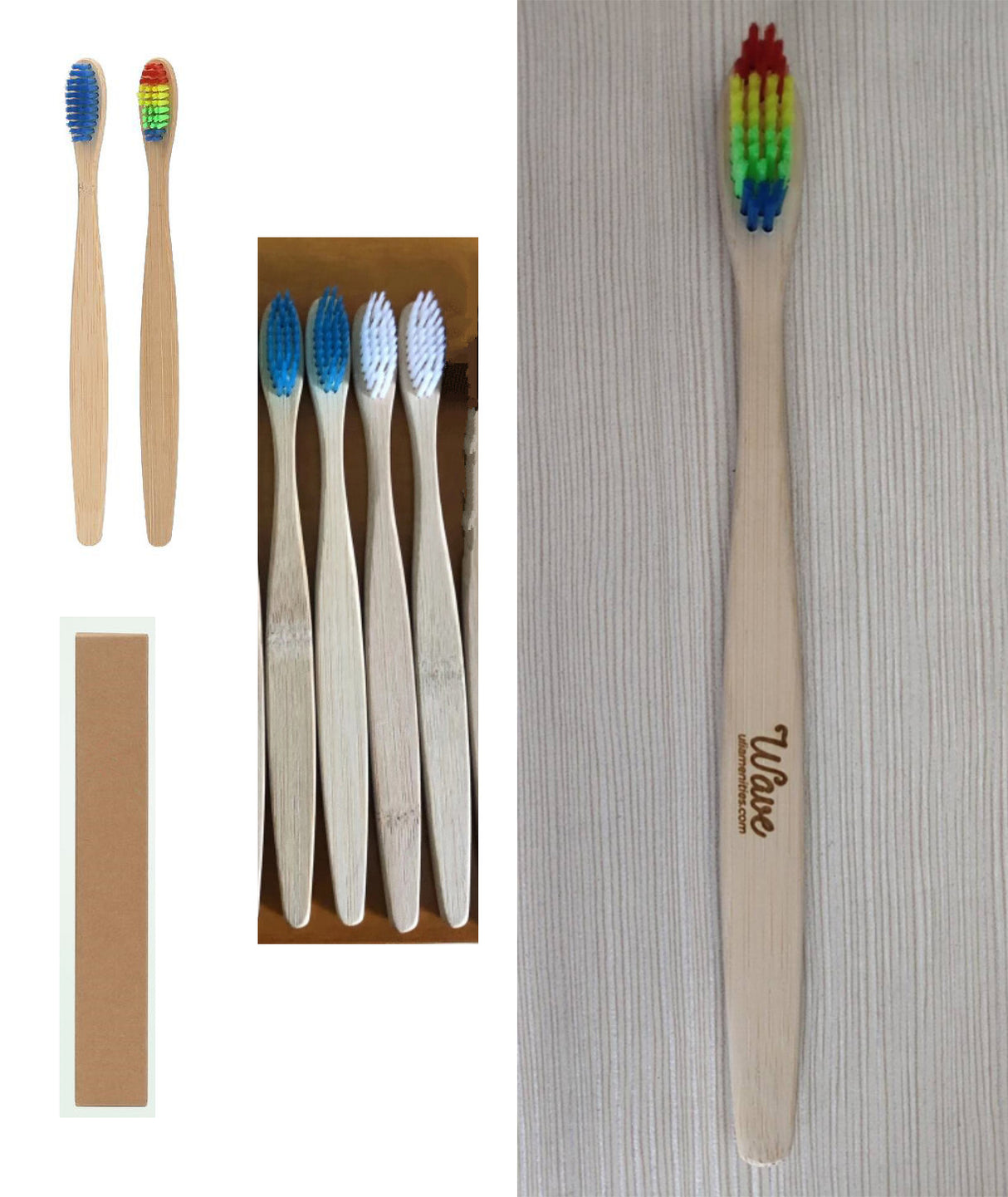 Brosses à dents en bambou 