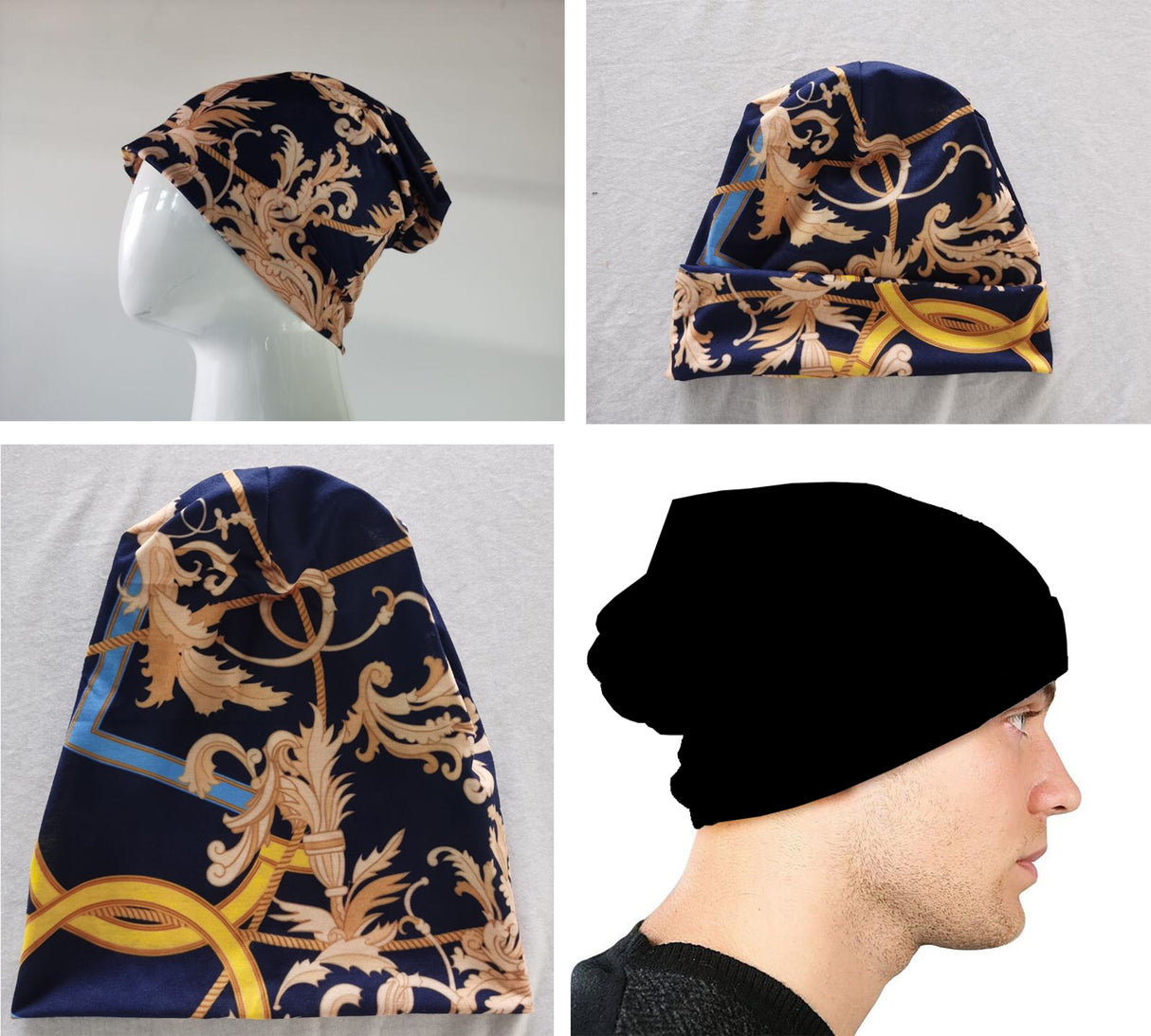 Bonnet en tricot pour hommes et femmes 