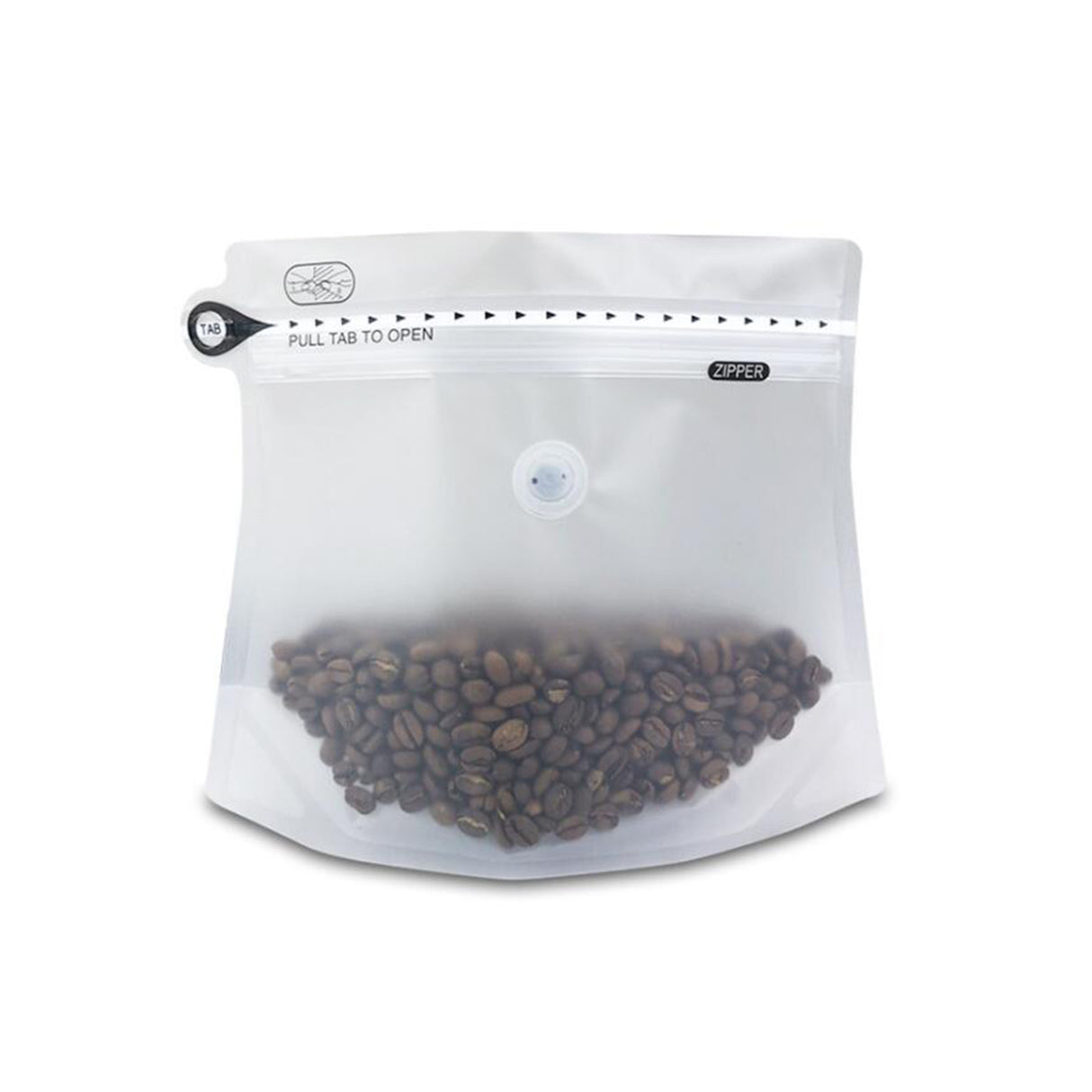 Sachet de café en aluminium avec valve 