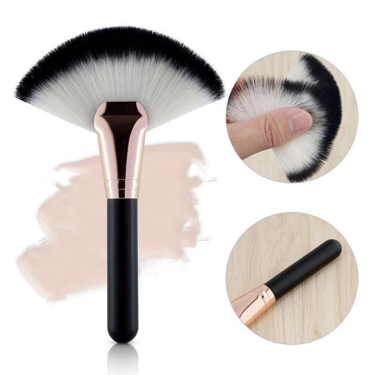 Brosse à éventail sectorielle 