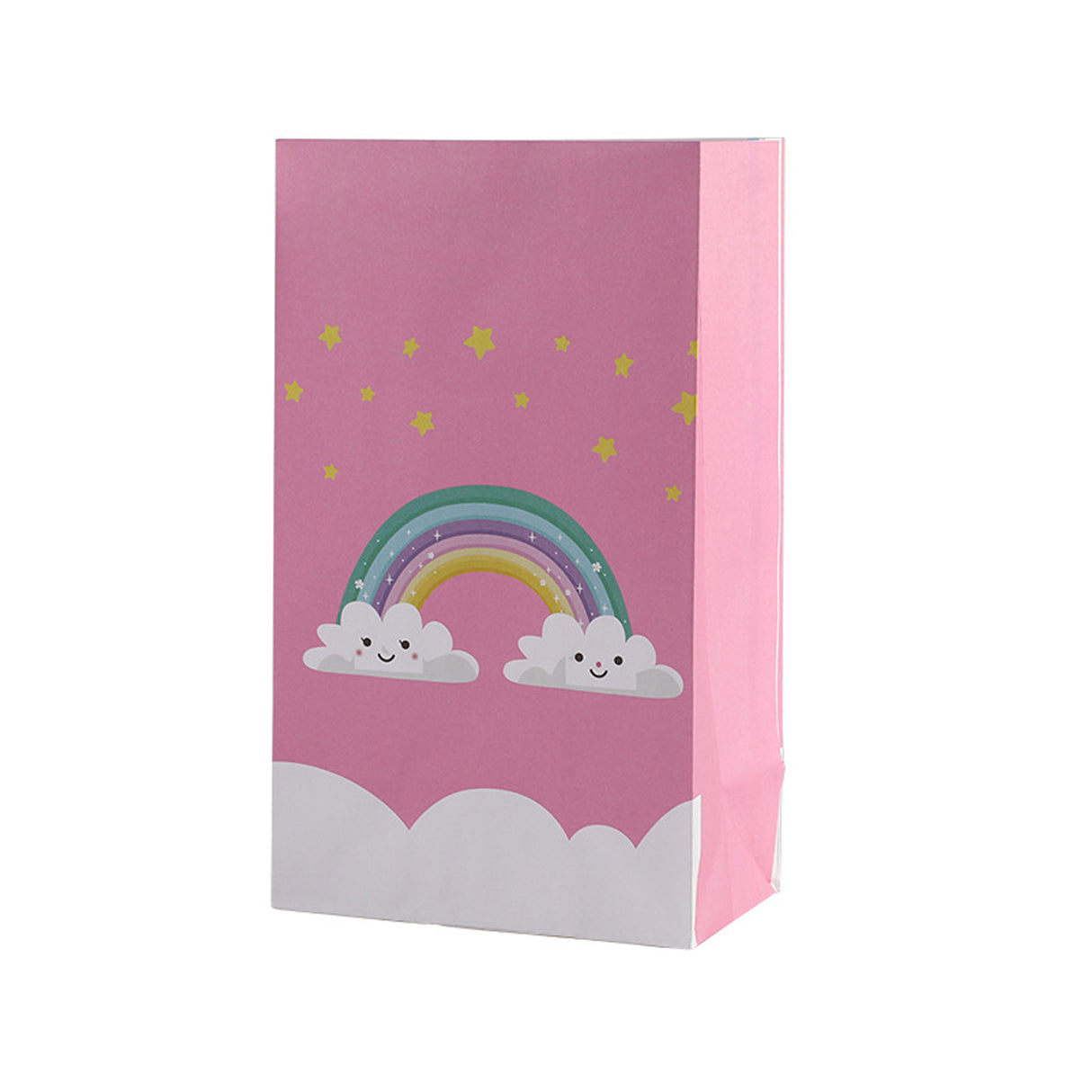 Sacs Kraft Blancs Couleurs Pleines 