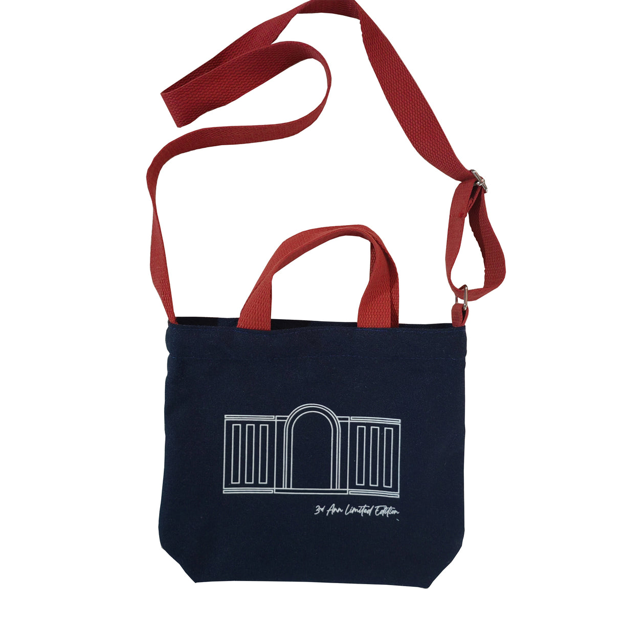 Sac fourre-tout en toile à bandoulière 