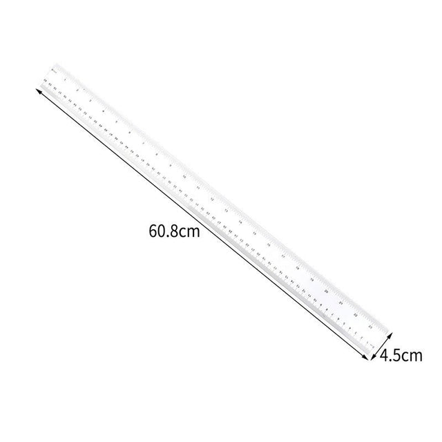 24" Plastic Ruler - Yorkn Inc✅