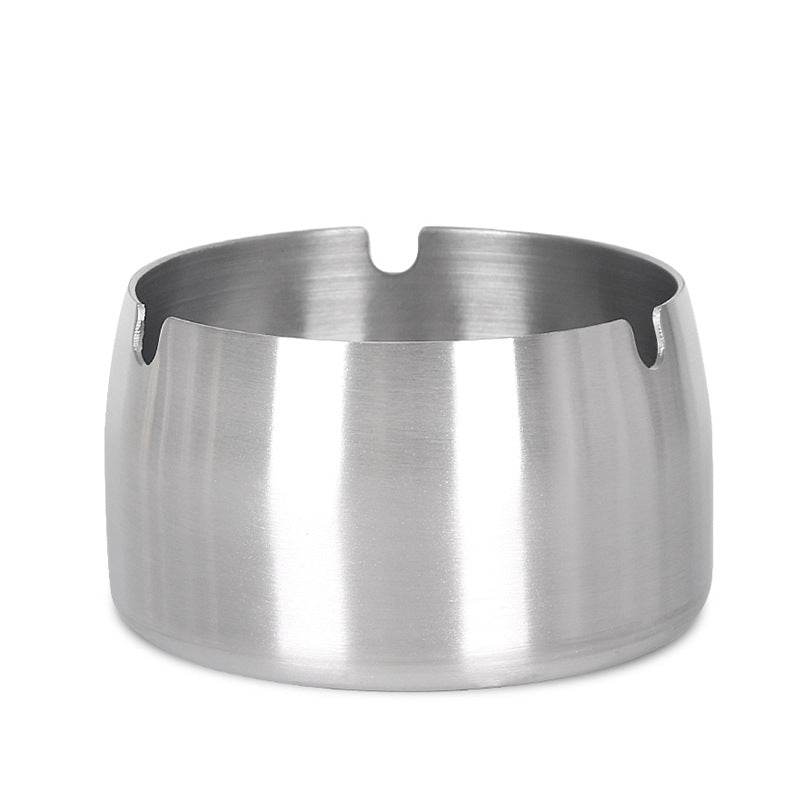 Cendrier moyen en acier inoxydable 