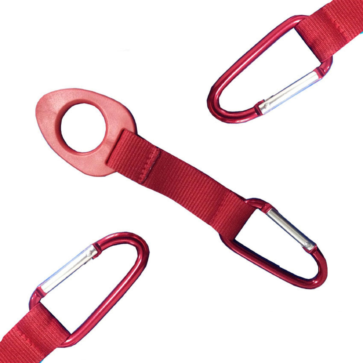 Bottle Holder Carabiner Short Lanyard 
