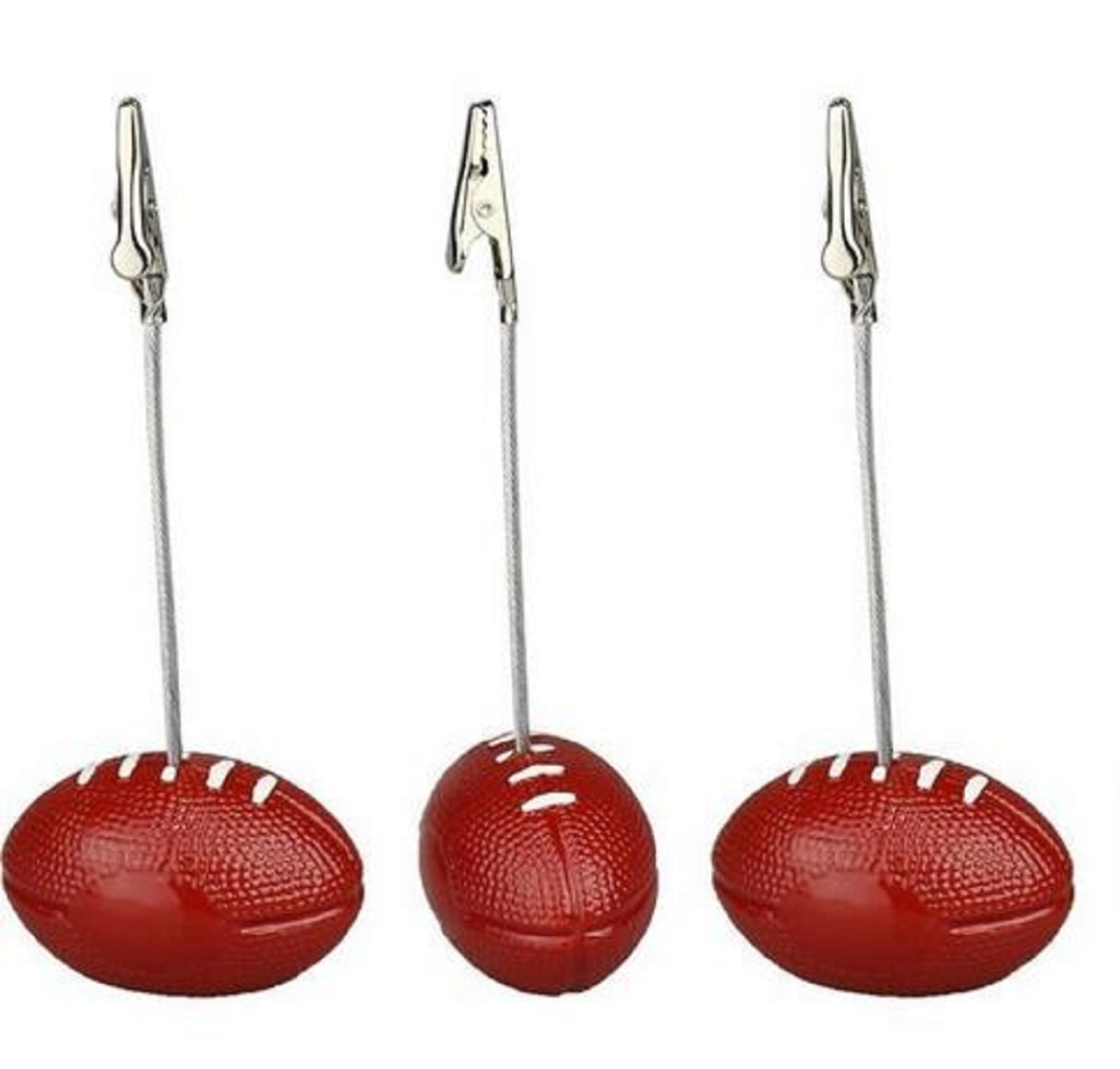 Porte-mémo et photo Rugby Base avec clip pour carte 