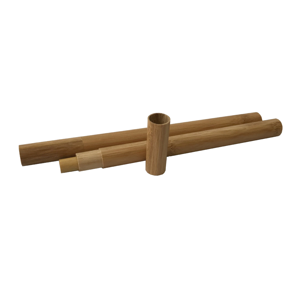 Étui en paille de bambou 