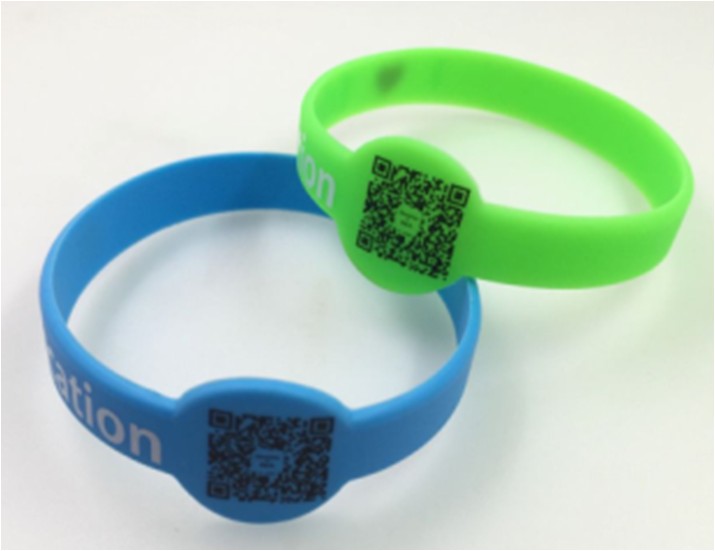 Bracelet en silicone 