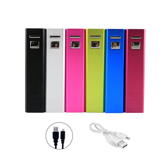 2600mah Aluminium Mobile Power Source - Yorkn Inc✅