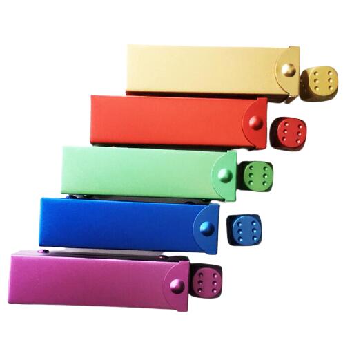Dés de jeu en aluminium 
