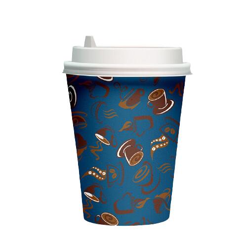 Tasse à café jetable de 16 oz 
