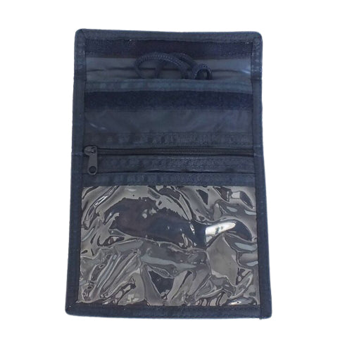 Pochette d'identification avec cordon 