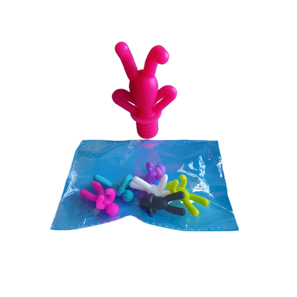 Bouchon de bouteille de vin créatif en silicone 