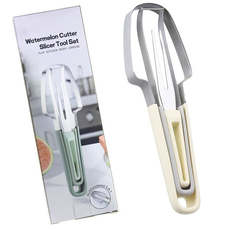 3 - in - 1 Watermelon Cutter Slicer Tool - Yorkn Inc✅