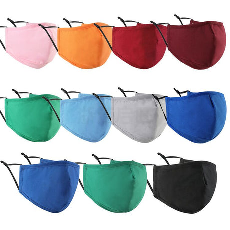 3 - layer Adjustable Cotton Face Mask - Yorkn Inc✅