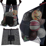 Sac en filet pour ballons de football 