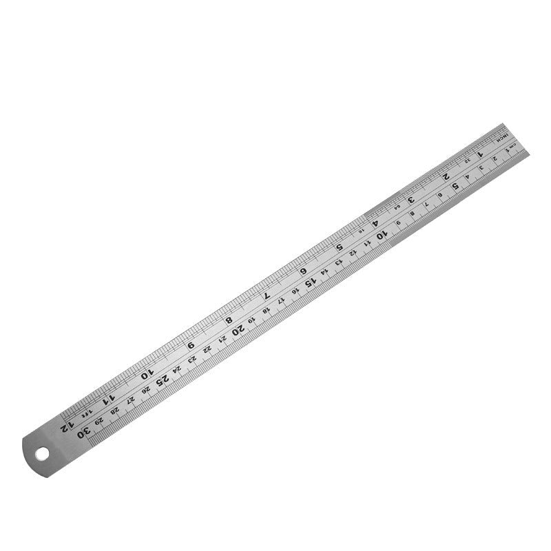 30cm Stainless Steel Ruler - Yorkn Inc✅