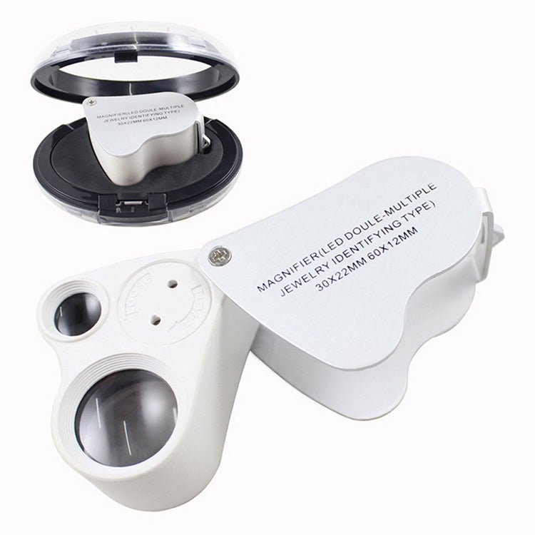 30x 60x Illuminated Jewelry Eye Loupe - Yorkn Inc✅