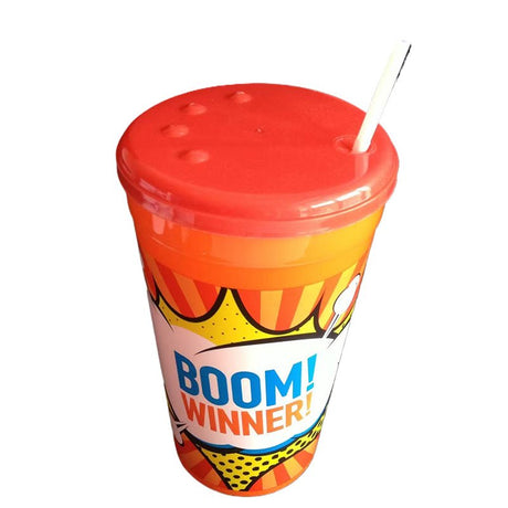 32oz Square Stadium Cup With Lid - Yorkn Inc✅