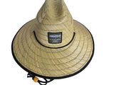 Chapeau de plage classique en paille 