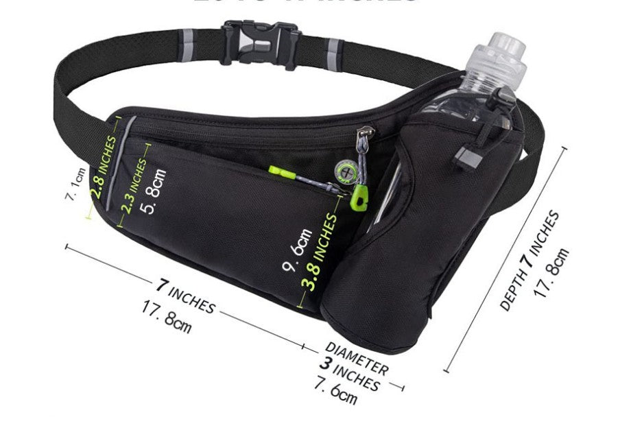 Sac banane multifonction avec bouilloire de fitness 
