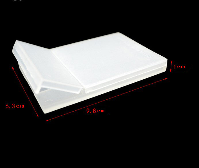 Porte-cartes de visite en plastique 