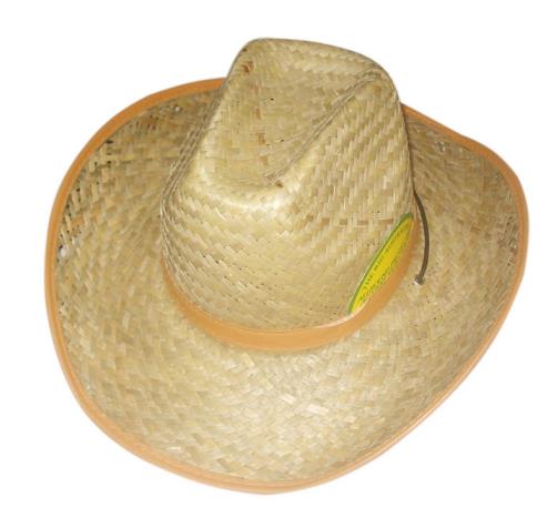 Chapeaux de cowboy en paille pour hommes 