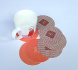 Dessous de verre en papier absorbant 