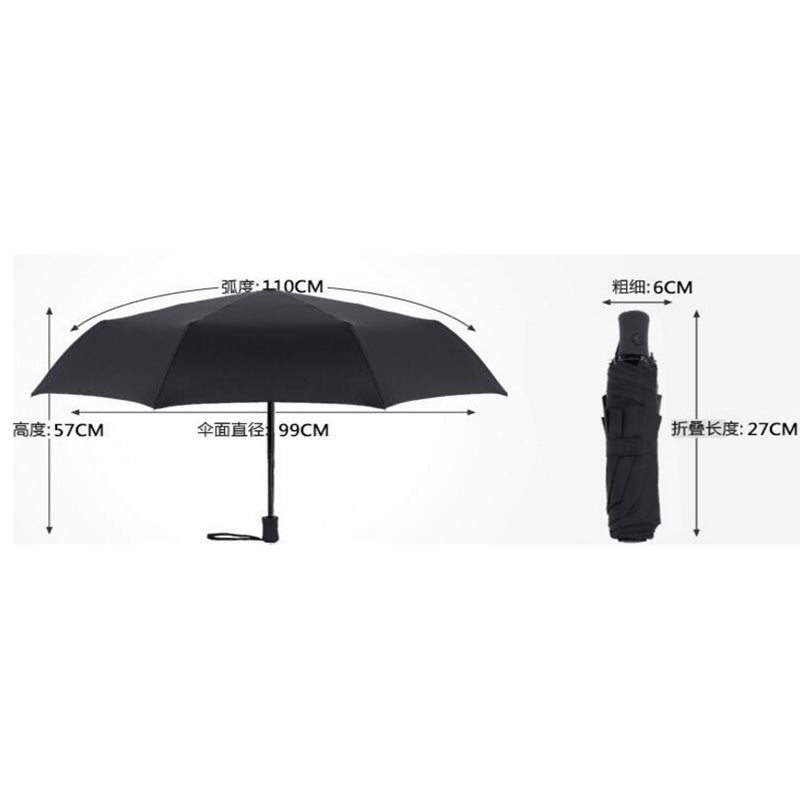 Parapluie pliant résistant aux UV 