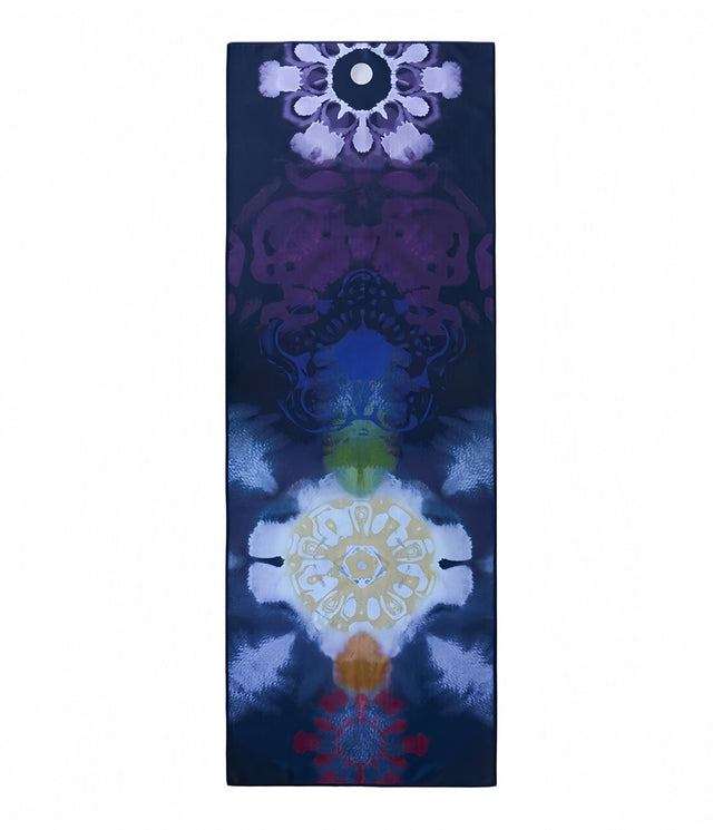 350g Hot Yoga Mat Towel With Silicone Anti - slip Dots - Yorkn Inc✅