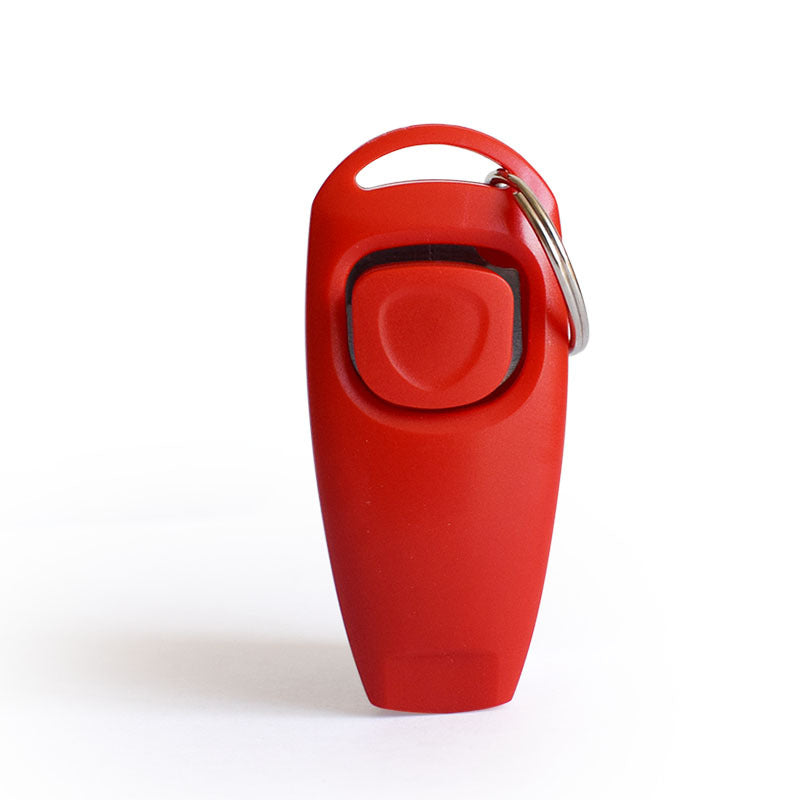 Clicker de dressage pour chien 2 en 1 