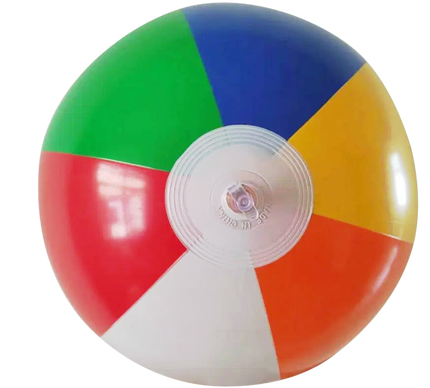 Ballon de plage gonflable de 15 pouces 
