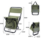 Chaise de pêche avec sac isotherme 