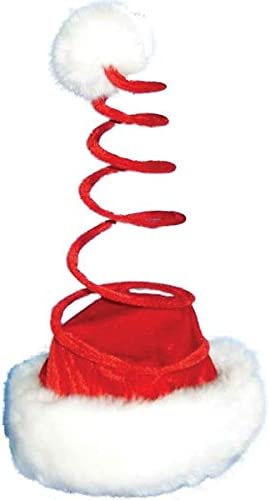 Chapeau de Père Noël tourbillonnant 