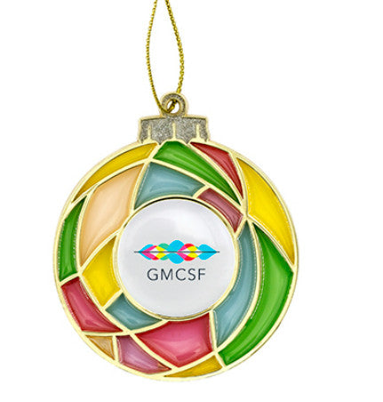 Boule décorative en verre 
