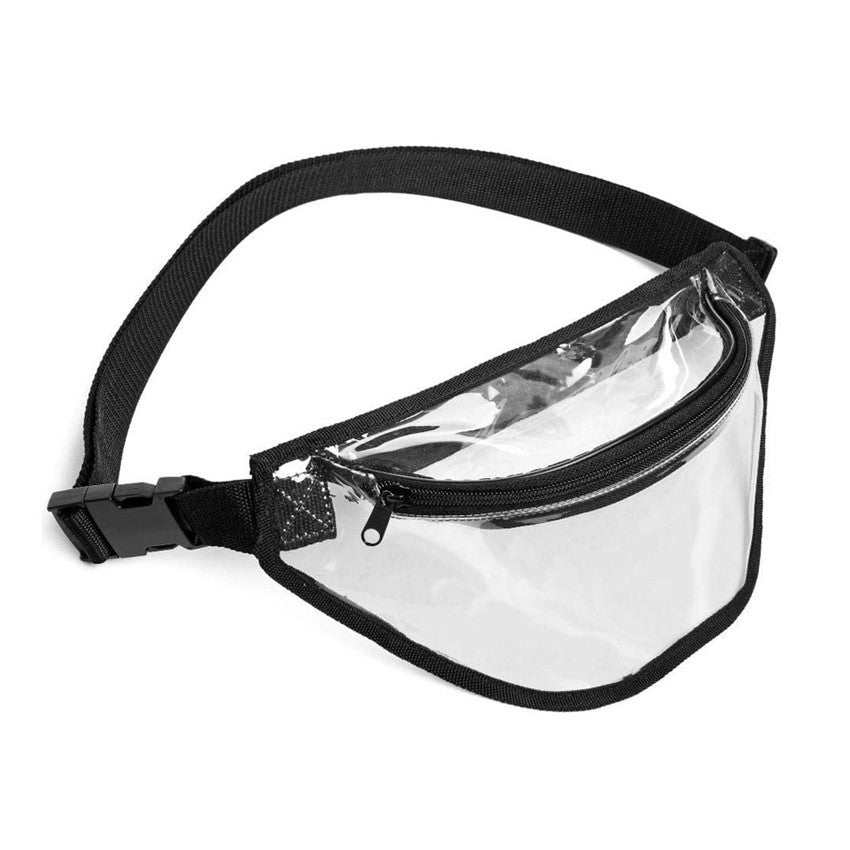 Sac banane en PVC transparent 
