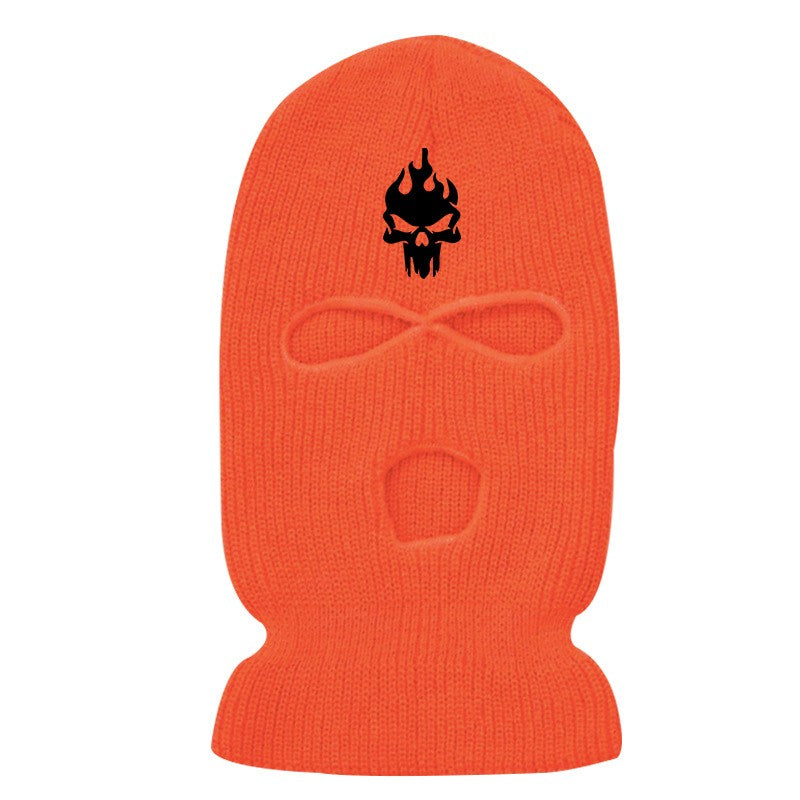 Masque de ski chaud à trois trous 