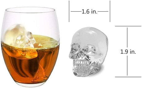 3d Skull Ice Cube Mold - Yorkn Inc✅