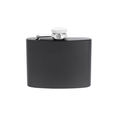 4 Oz Black Flask - Yorkn Inc✅