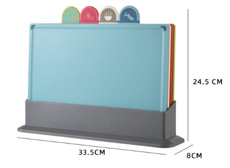 4 - pieces Plastic Cutting Boards - Yorkn Inc✅