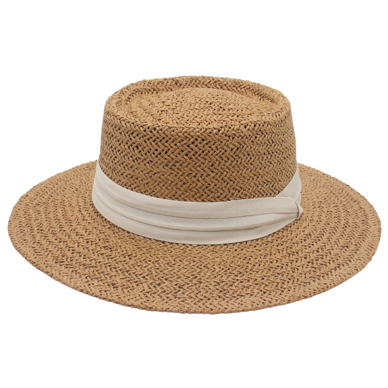 Chapeau de paille respirant 