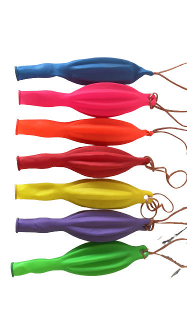 Ballons + ficelle - 21 cm 