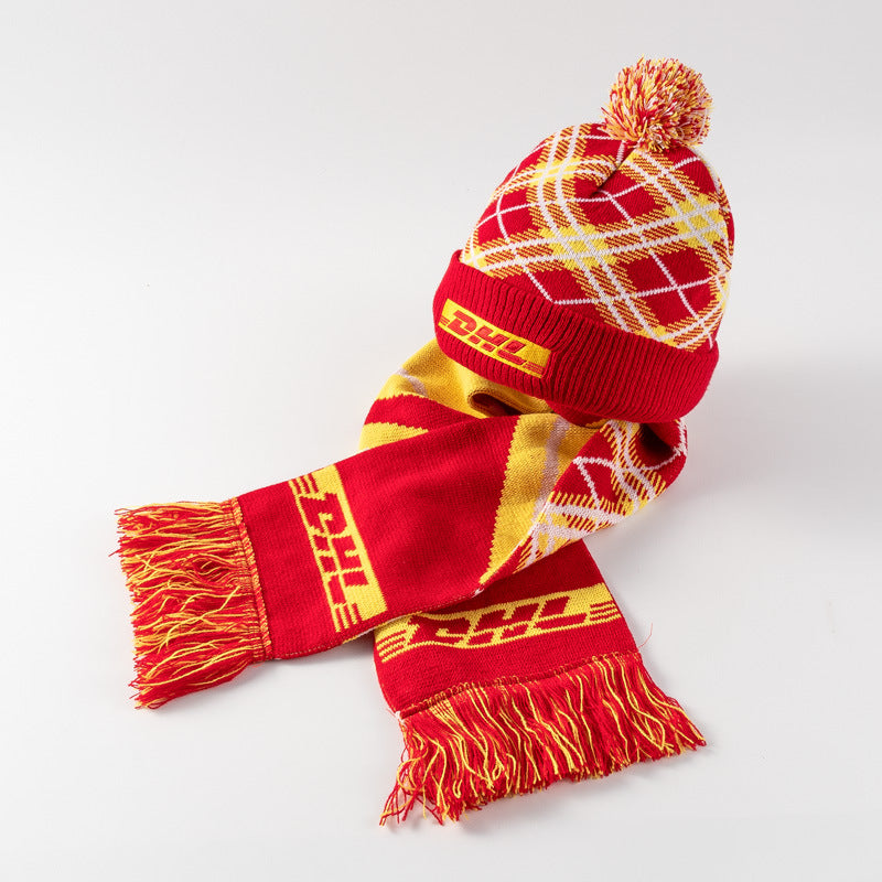 Ensemble bonnet et écharpe 